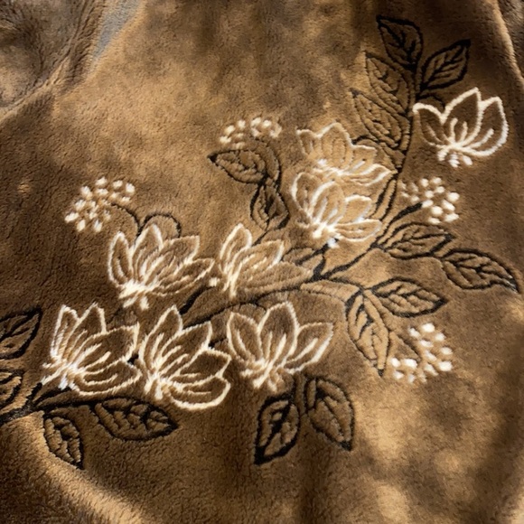 Coastlines woman’s Brown Faux Fur Jacket Size XL - Picture 11 of 12